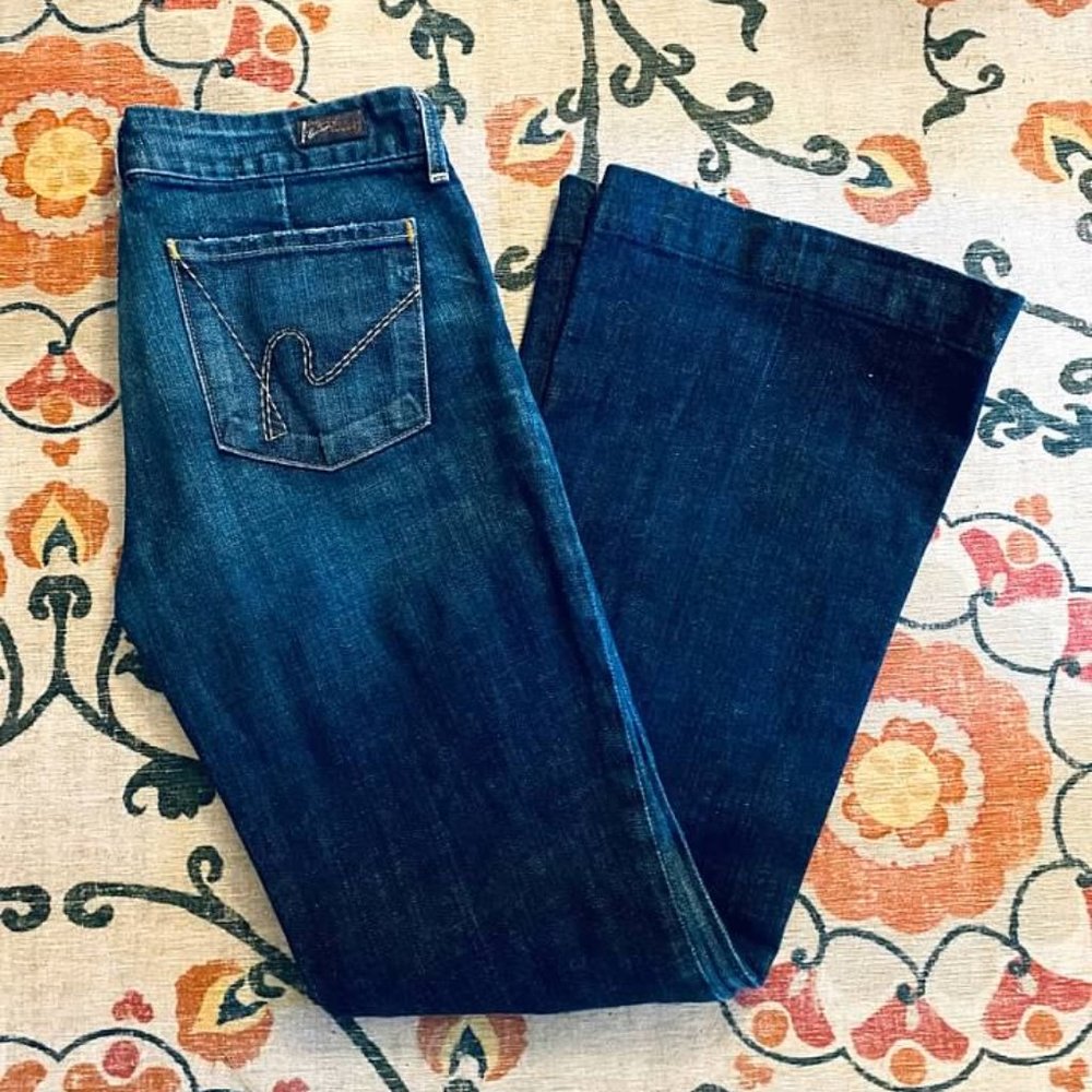 Citizens of Humanity Faye Wide Leg Jeans 28